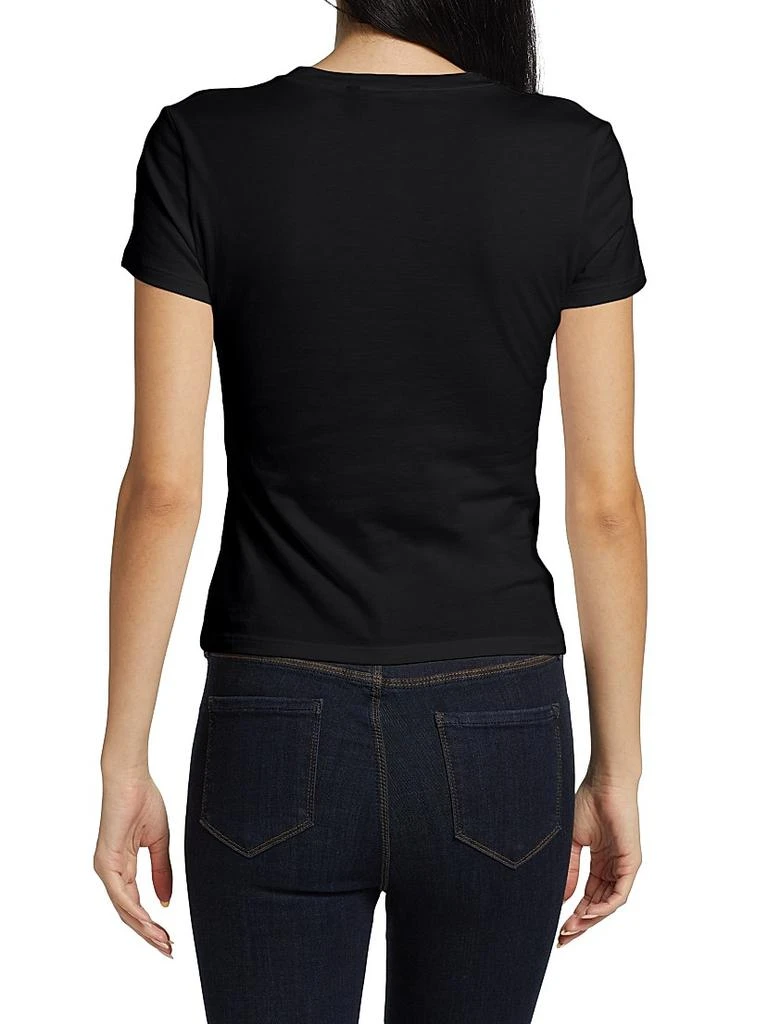 Theory Tiny Short-Sleeve Cotton Tee 5