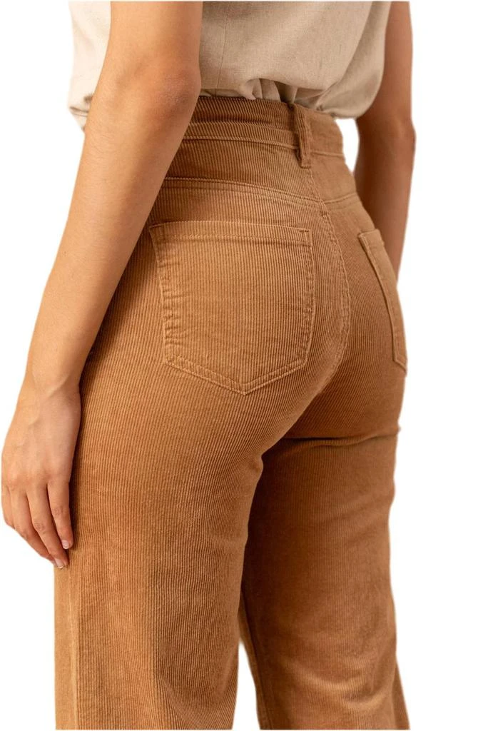 Vivid Vivid - Corduroy Wide Leg Crop Jeans 4