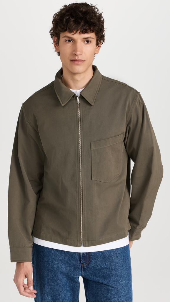 AGOLDE Atlas Zip Shirt