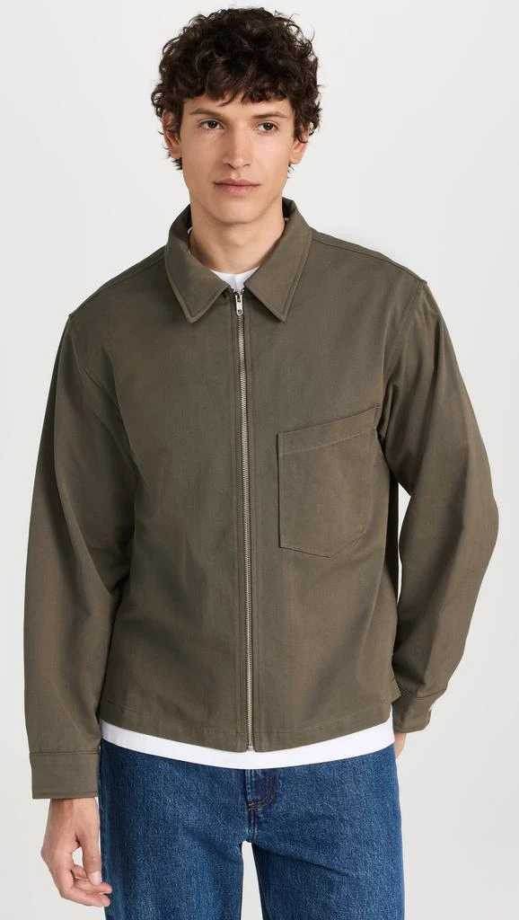 AGOLDE Atlas Zip Shirt 1