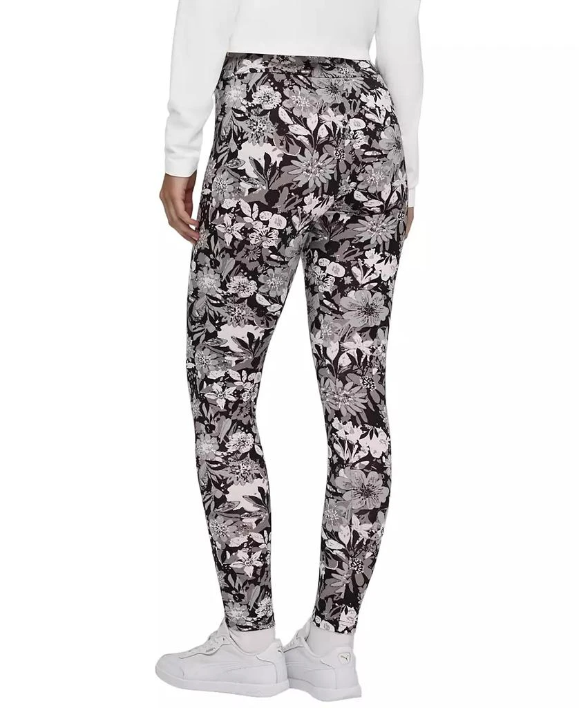 Puma Women's Essential Floral Print Mid Rise Leggings 3