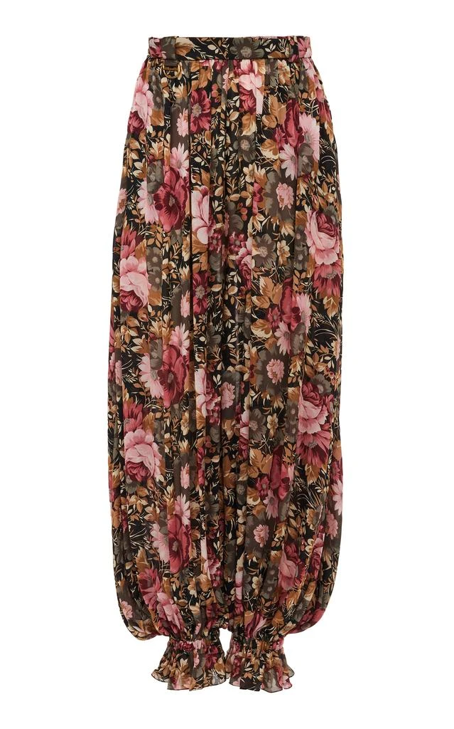 Chloé Chloé Organic Silk Charmeuse Balloon Pants - Moda Operandi 1