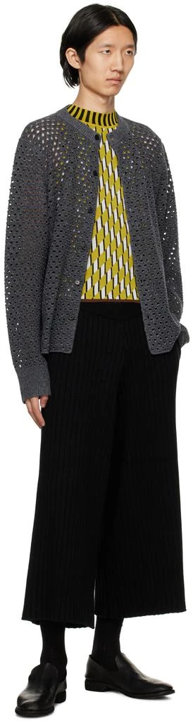 ZANKOV Black Three-Pocket Trousers 4