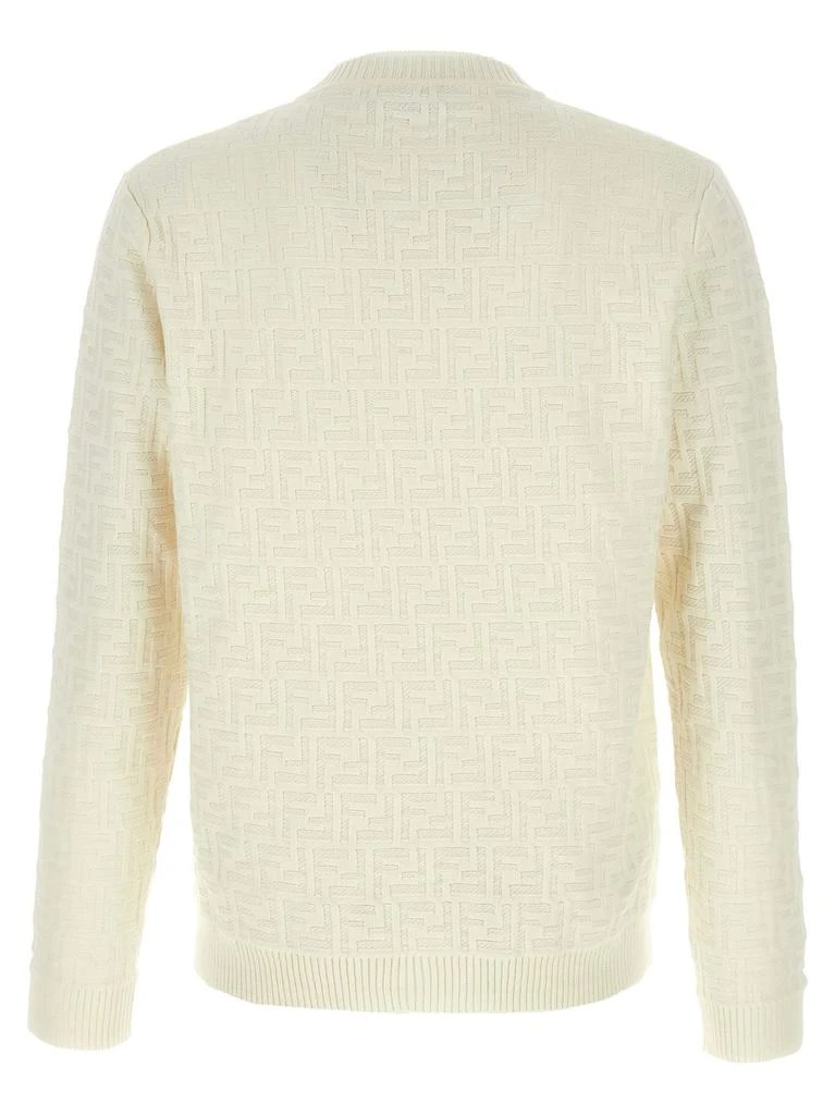 Fendi Fendi FF Monogram Crewneck Knitted Jumper 2