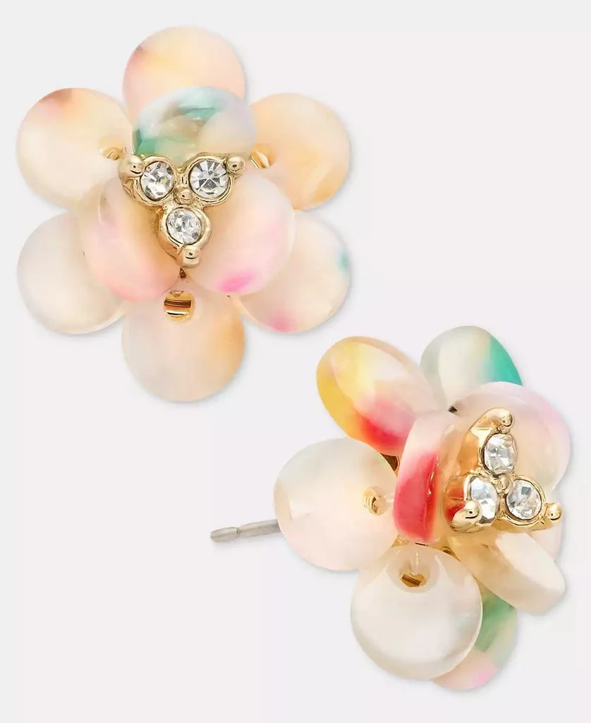 Lonna
Lilly Gold-Tone Mixed Color Flower Stud Earrings 2