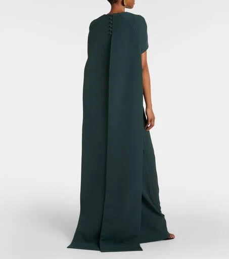Safiyaa Caped gown 3