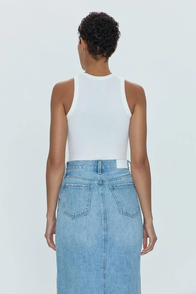 Pistola Denim Blake Crewneck Bodysuit - Le Blanc 6
