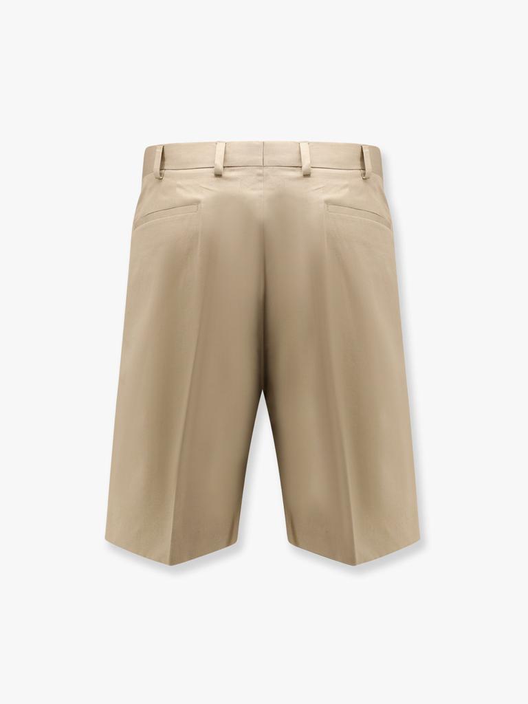 LANEUS Cotton bermuda shots with pinces