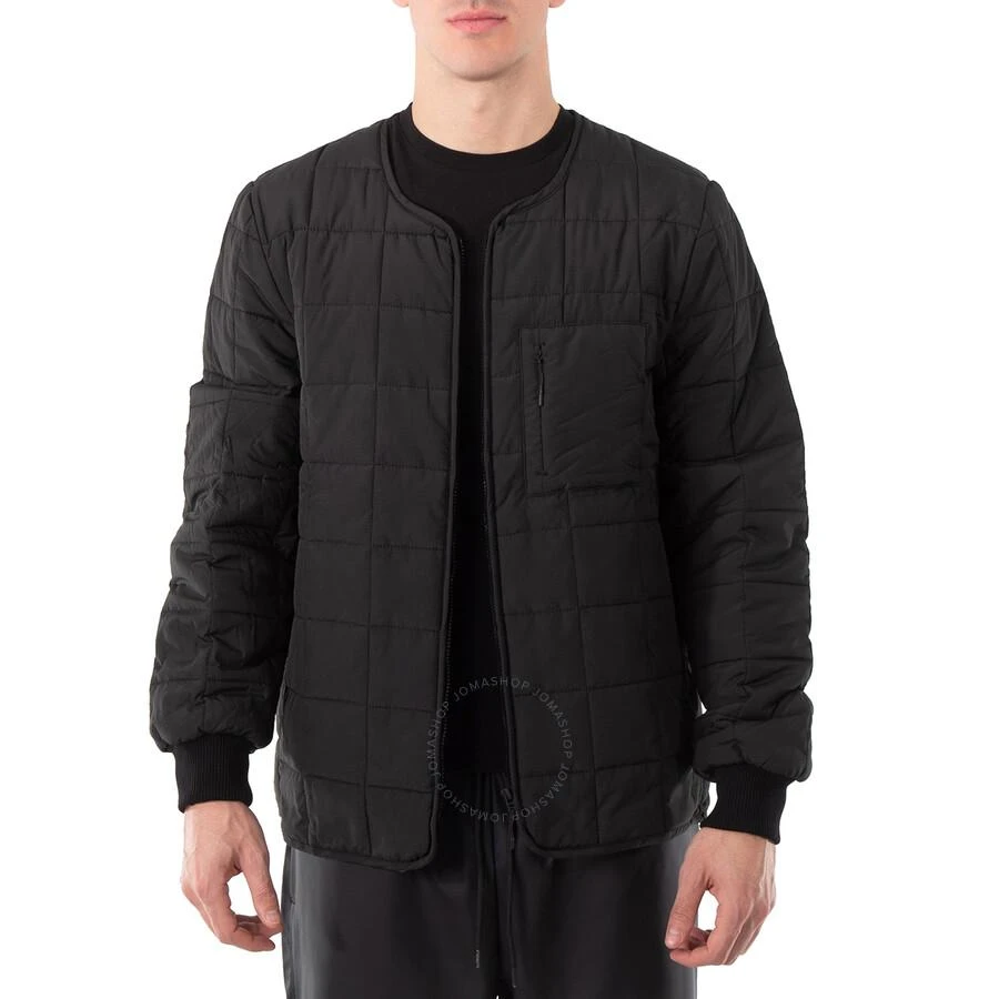 RAINS Rains Black Water-Repellent Quilted Liner Jacket, Size X-Small 1
