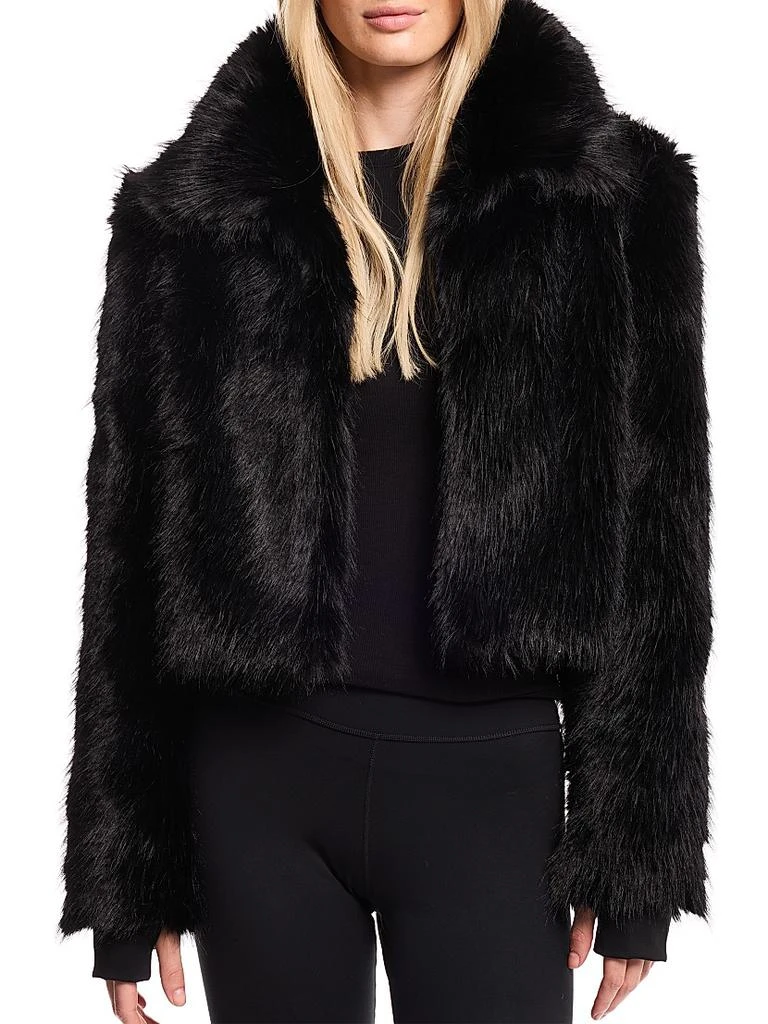 SAM. Brandi Faux-Fur Bolero Jacket 2