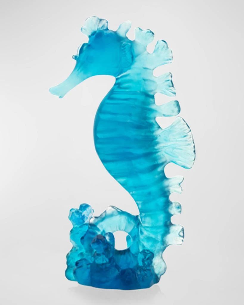 Daum Maya Small Blue Seahorse 1