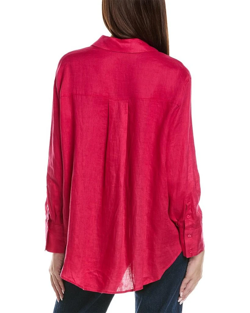 REISS Cammie Oversized Linen Shirt 2