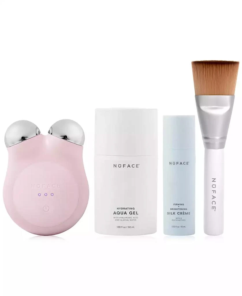 NuFace 4-Pc. Mini+ Starter Set - Sandy Rose 2