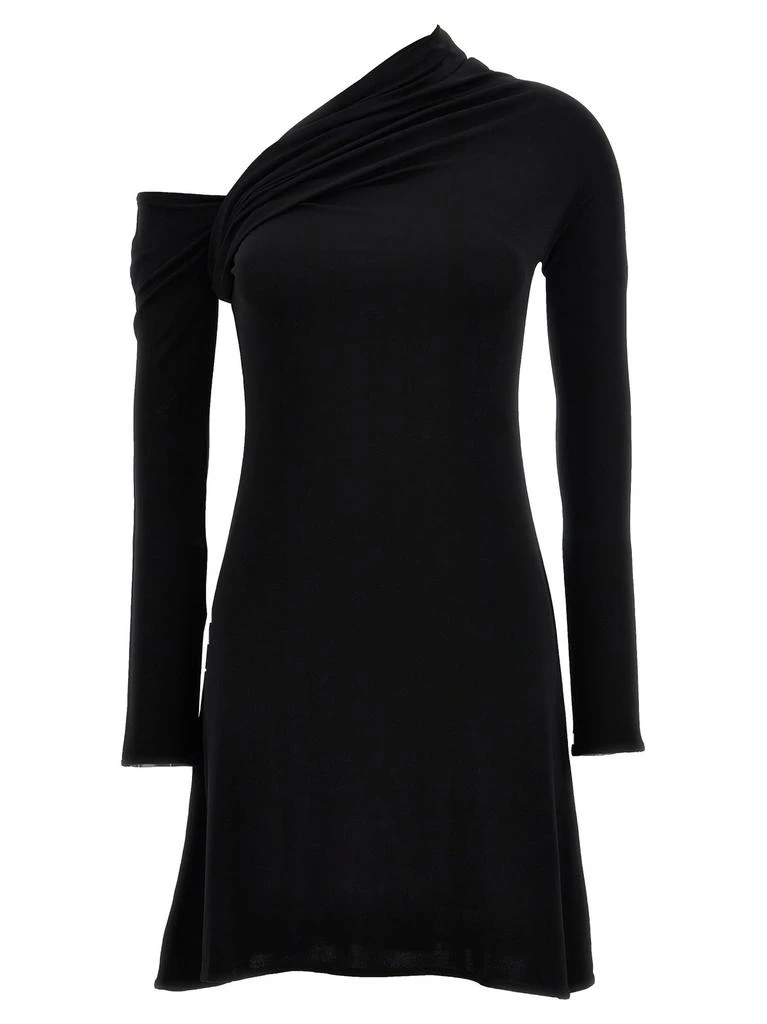 Courrèges Courrèges Twist Crepe Mini Dress 1