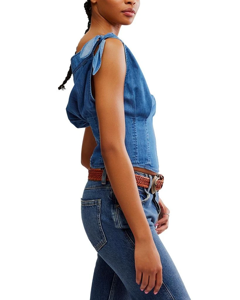 Free People Louie Indigo Top 4