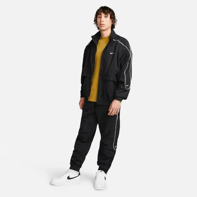 NIKE Men's Nike Sportswear Solo Swoosh Woven Track Jacket 3