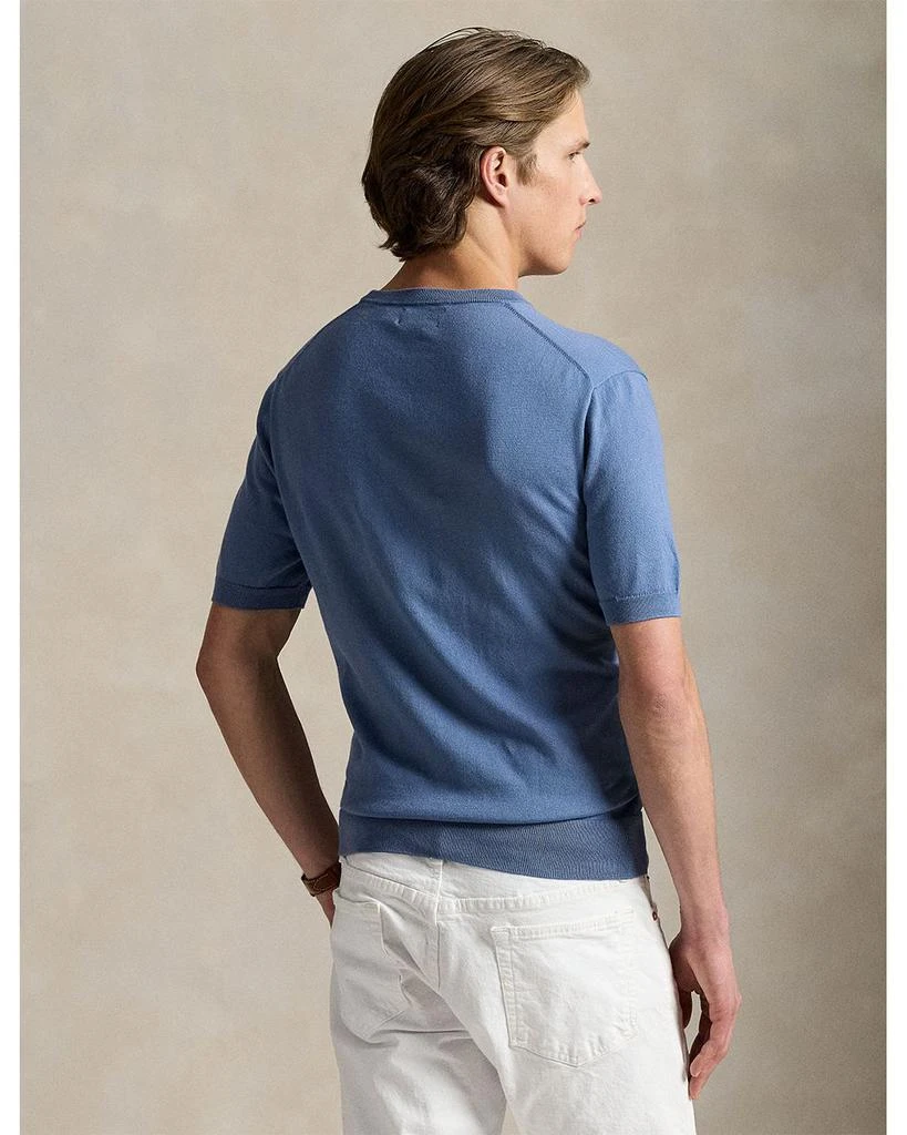 Ralph Lauren Cotton Crewneck Short Sleeve Sweater 3