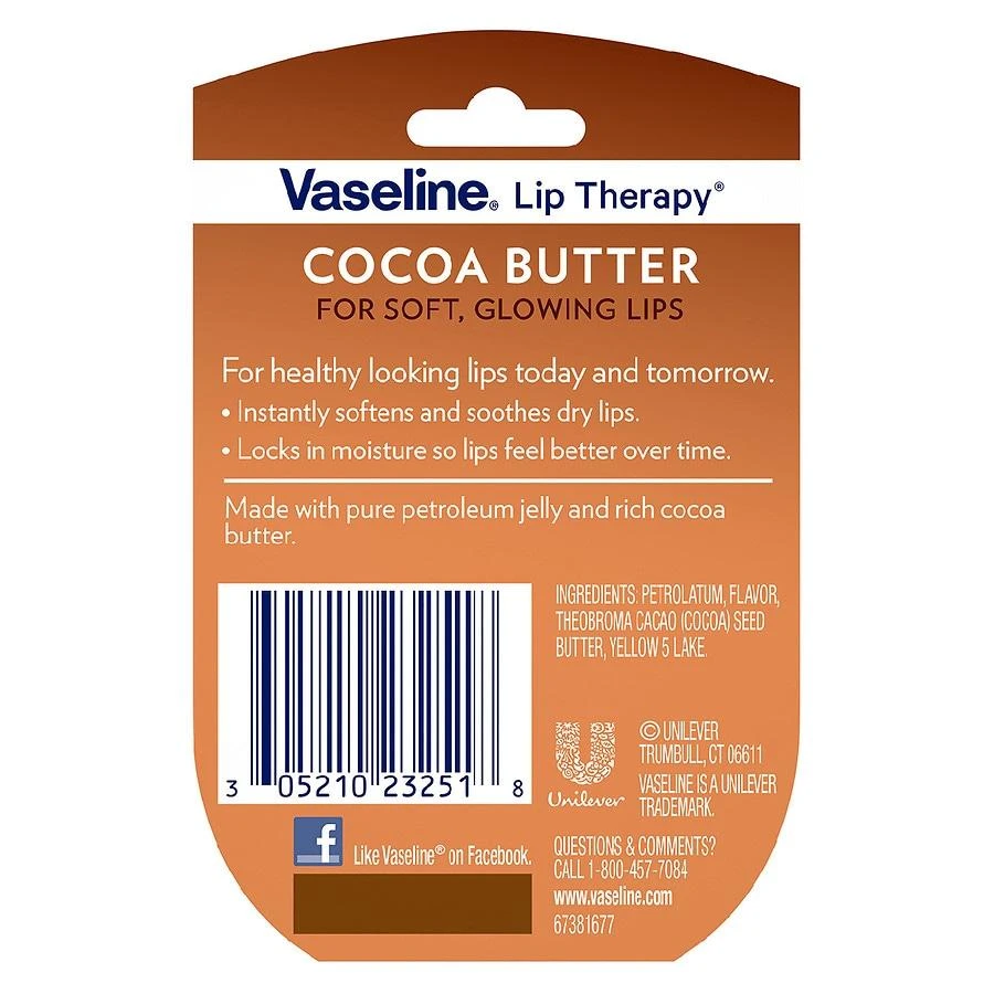 Vaseline Lip Balm Mini Cocoa Butter 6