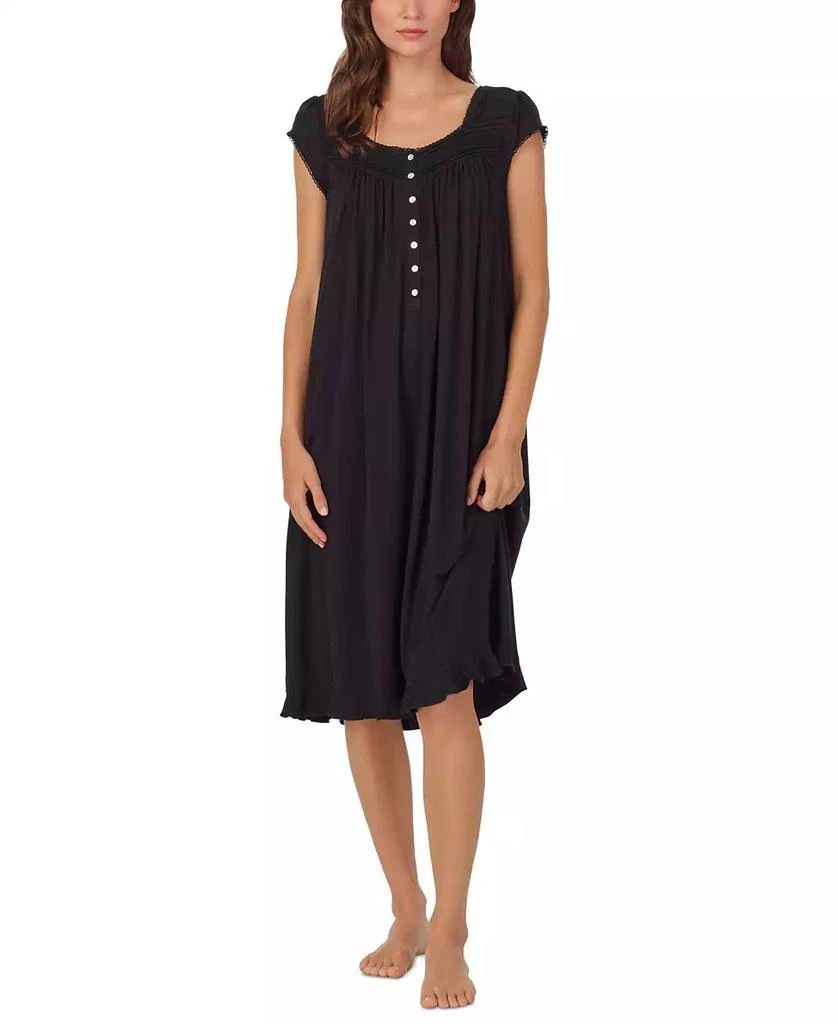 Eileen West Women's Lace-Trim Waltz Nightgown 1