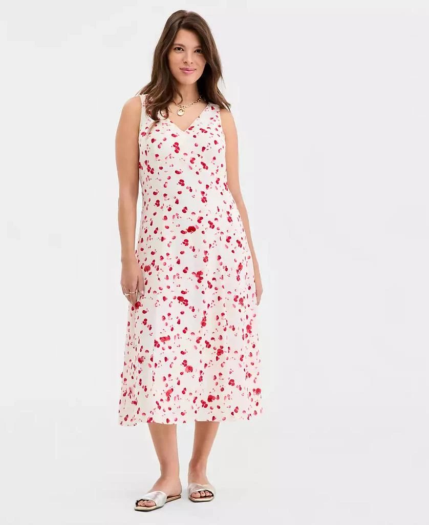 On 34th Women
s Soft Petal Print Embellished Slip Dress, Macy
s Exclusive