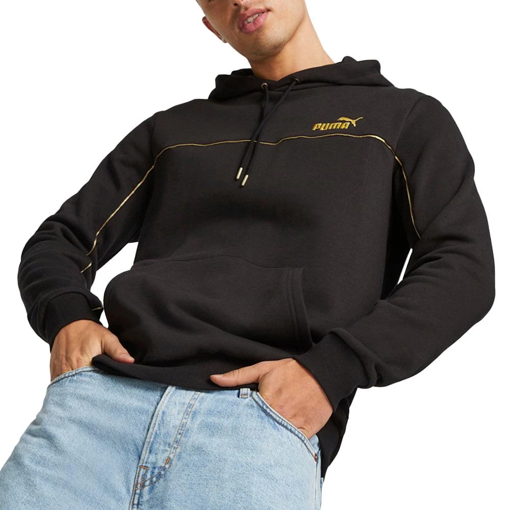Puma Essentials Minimal Gold Pullover Hoodie 1