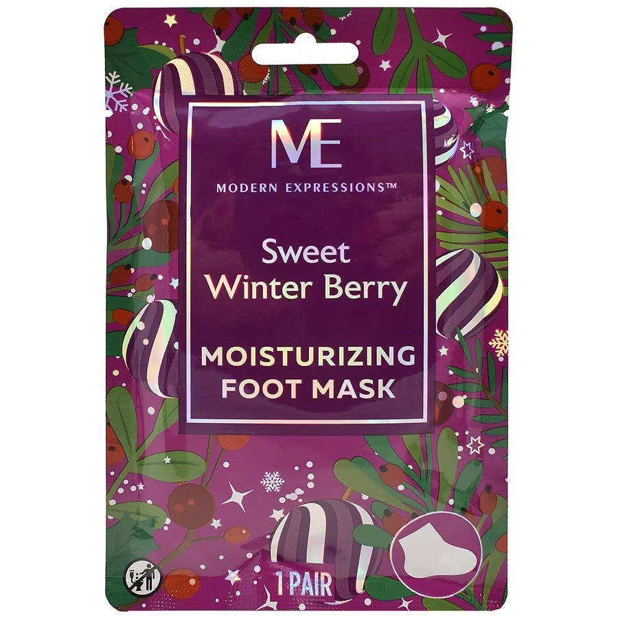 Modern Expressions Foot Mask Assorted 4