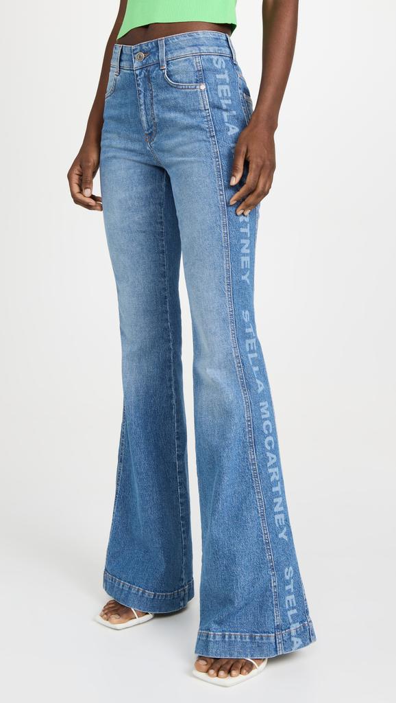 デニム・ジーパン Stella Mccartney Denim Ride-Leg Jeans Stella McCartney Denim Ride-leg Jeans - Jeans - BeyondStyle