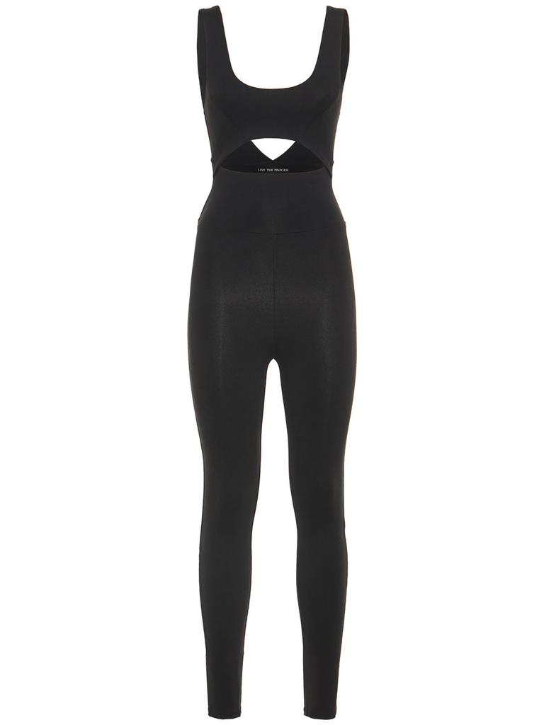 Live The Process Cutout Bodysuit