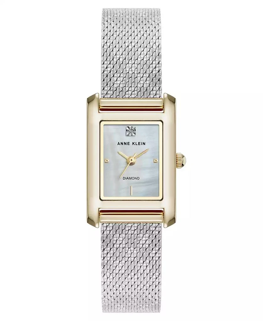 Anne Klein Women's Quartz Two-Tone Stainless Steel Mesh Watch 1