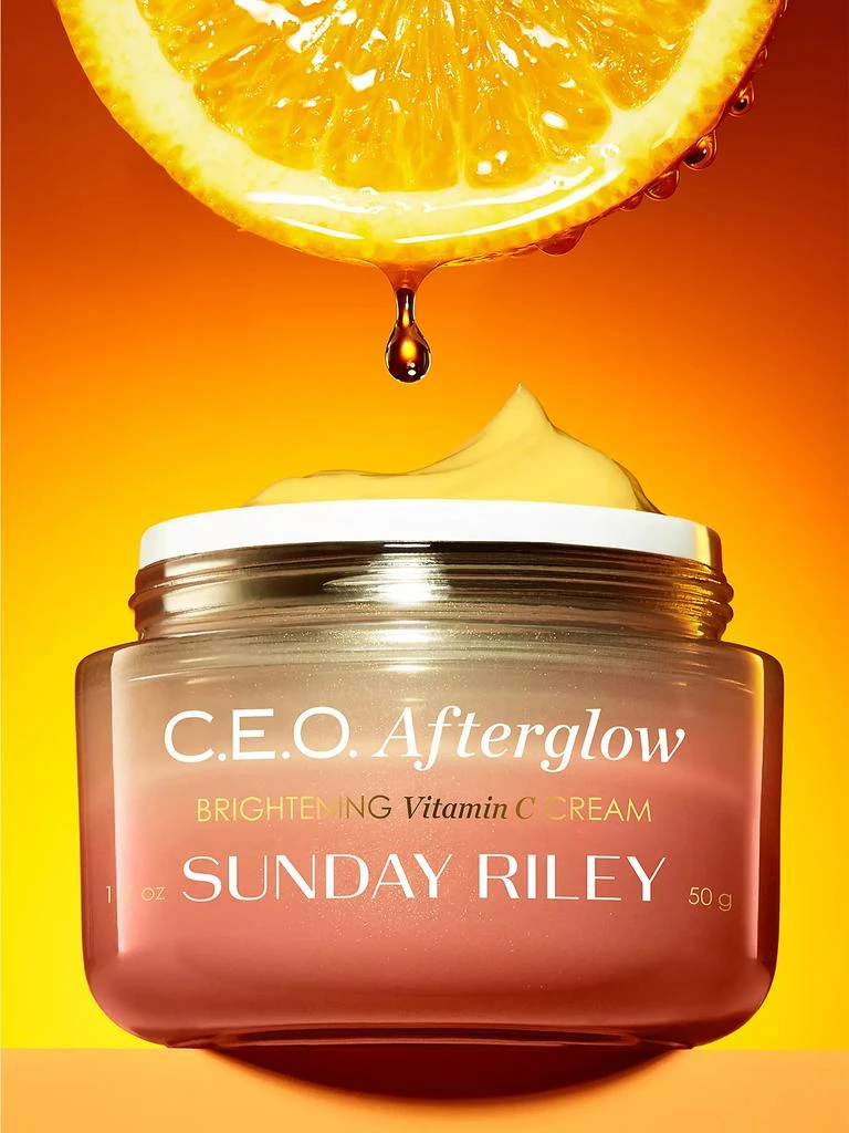 Sunday Riley C.E.O. Afterglow Brightening Vitamin C Moisturizer 8