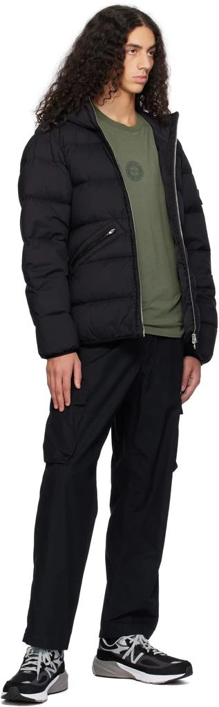 Stone Island Black Seamless Tunnel Nylon Down Jacket 5