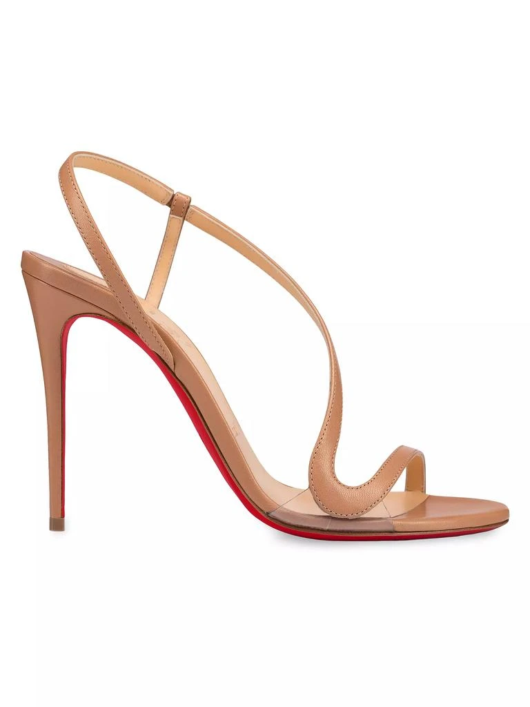 Christian Louboutin Rosalie 100MM Leather Sandals 1