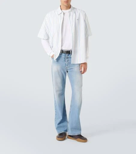Acne Studios 2021M mid-rise wide-leg jeans 2