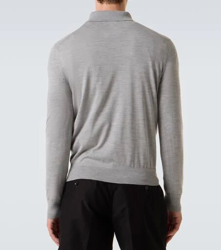 Tom Ford Cashmere and silk polo sweater 4