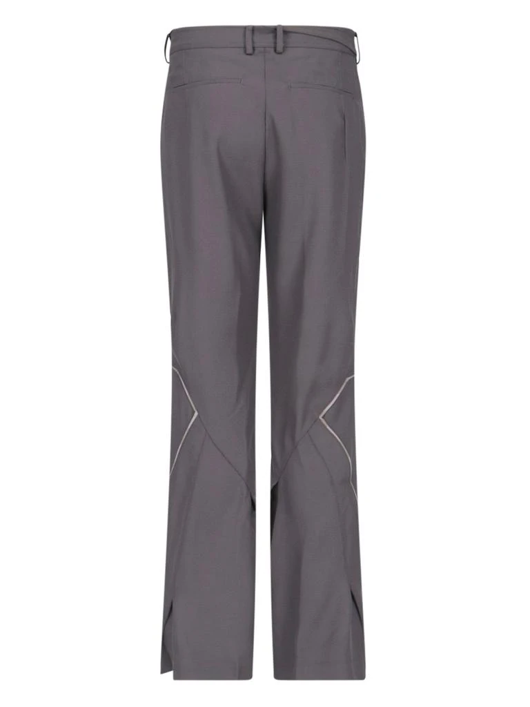 Kiko Kostadinov Kiko Kostadinov Contrast Piping Detailed Ohne K Dart Trousers 2