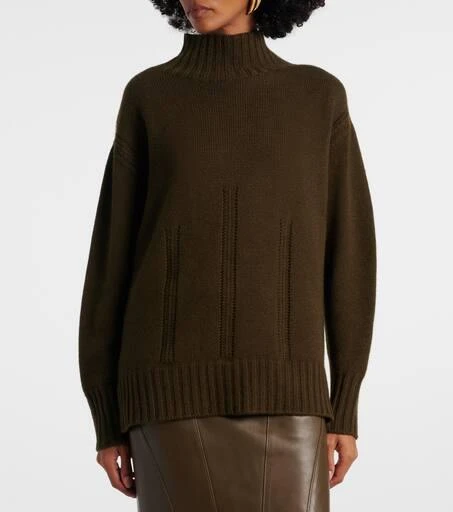 Tom Ford Waffle-knit cashmere and cotton sweater 7