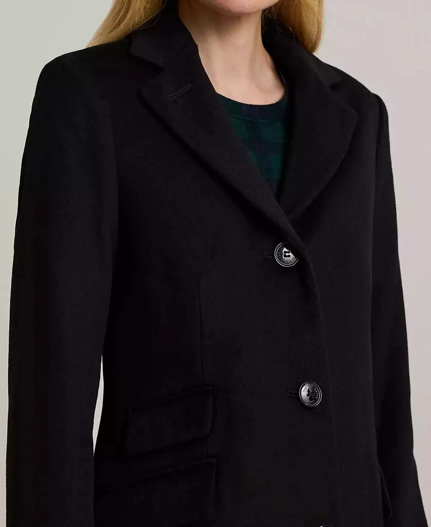 Ralph Lauren Petite Notched-Collar Walker Coat 5