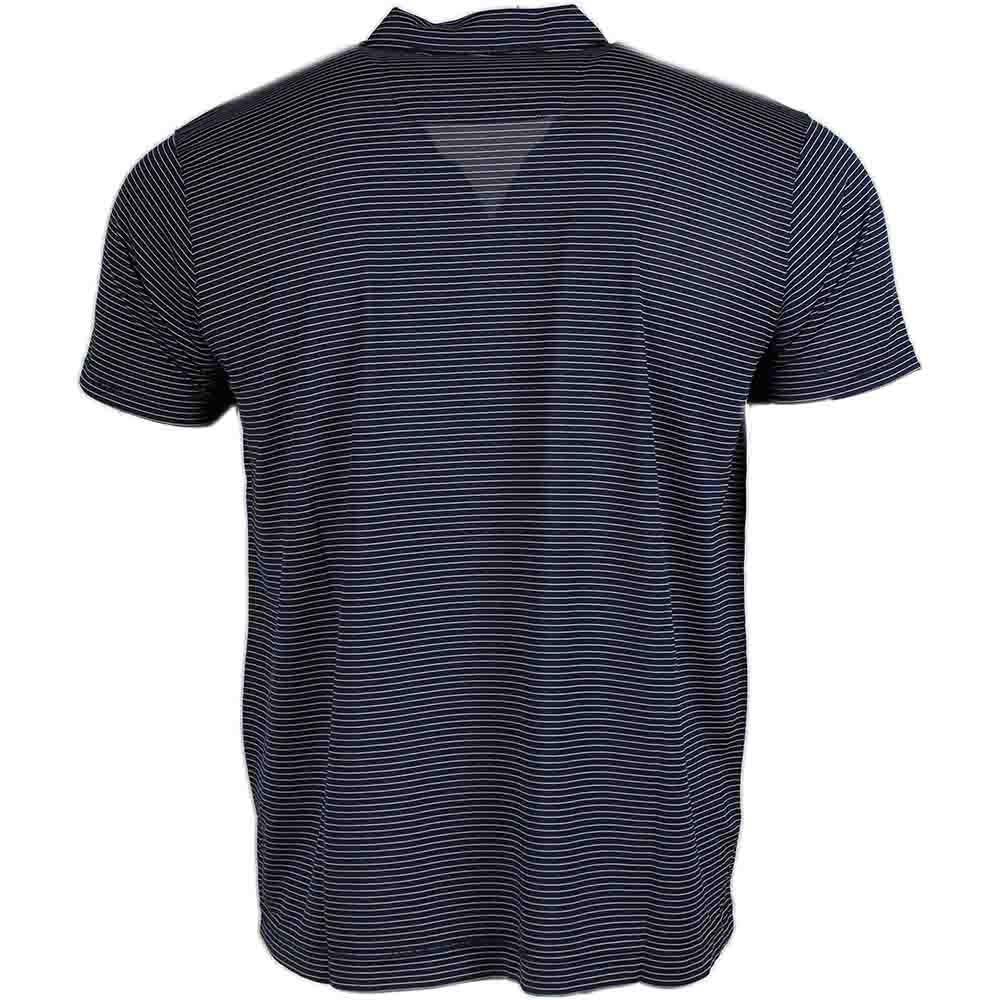 Page & Tuttle Two Color Stripe Short Sleeve Polo Shirt