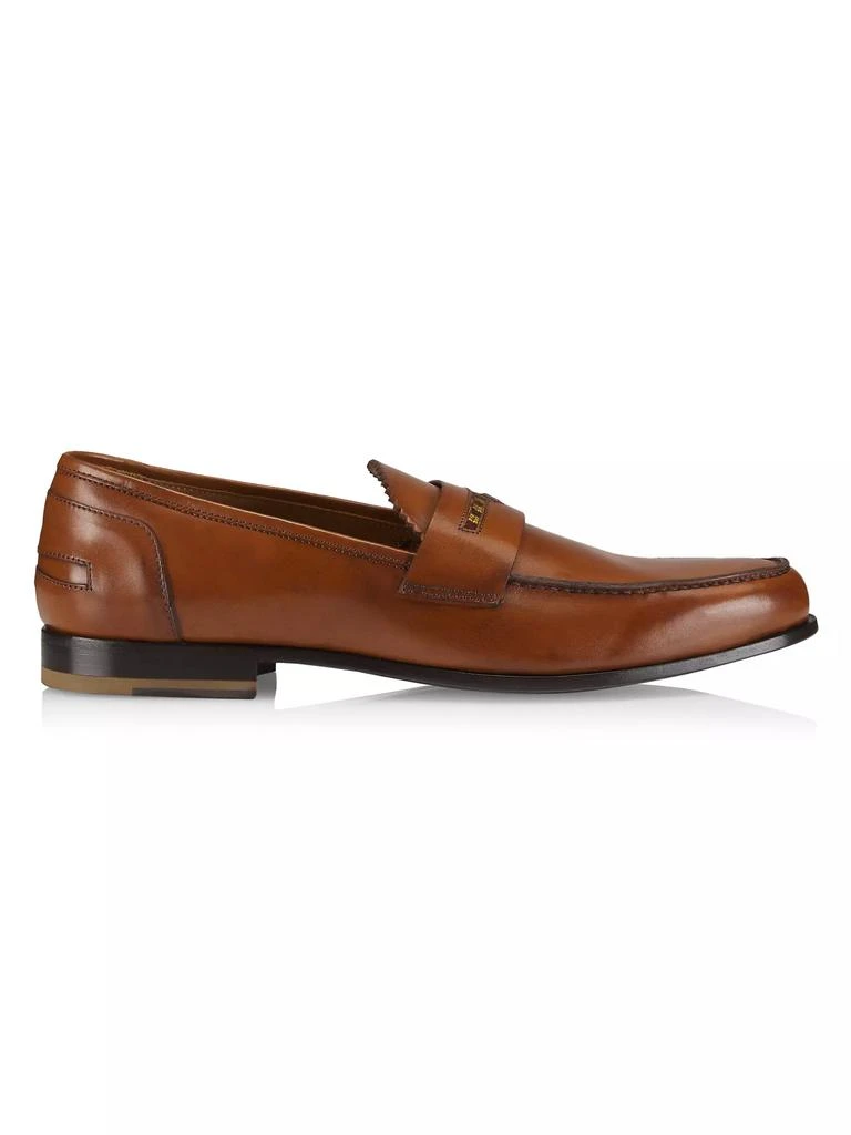 Shop Bolama Pano Di Pinti Leather Loafers on Sale at  display picture 1