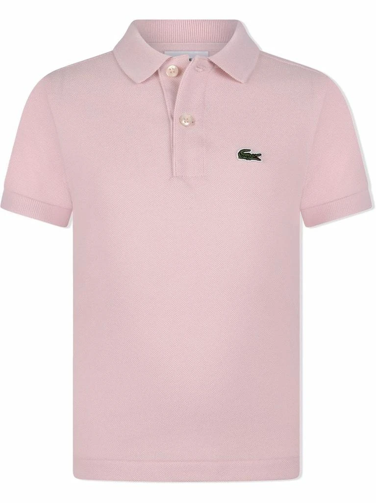 Lacoste embroidered logo polo top - kids 1
