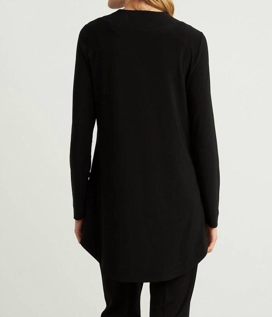 JOSEPH RIBKOFF OPEN FRONT LONG CARDIGAN