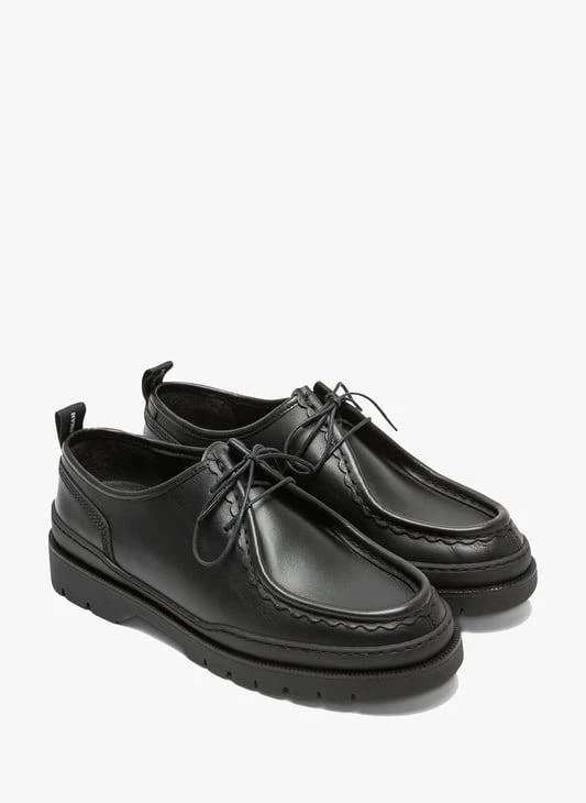 KLEMAN Leather derby shoes 1