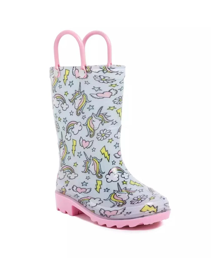 Macy
s Toddler Girls
 Svea Unicorn Printed Rain Boots