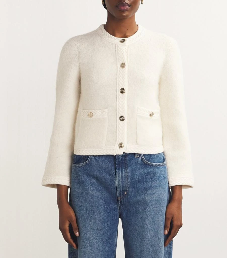 Maje Alpaca-Blend Cardigan 3