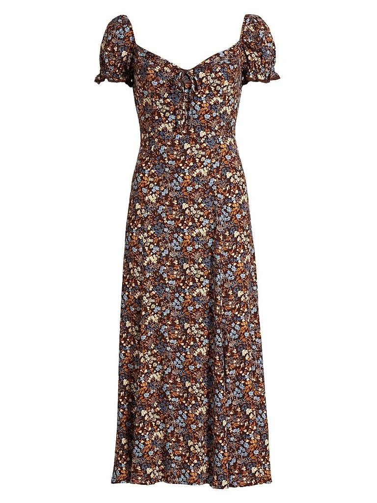 Reformation Shyla Floral Midi-Dress 1