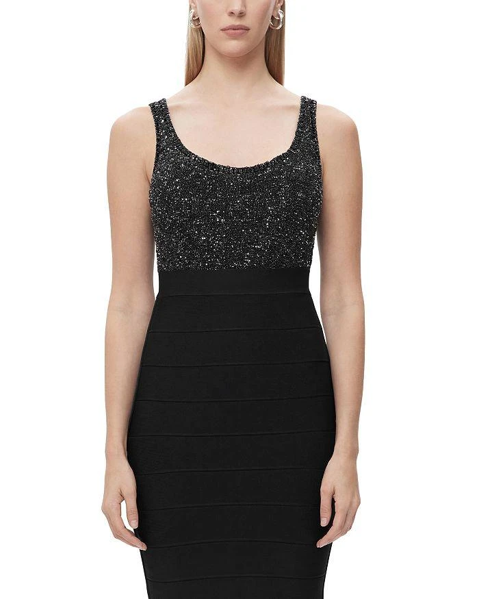 Herve Leger The Fiona Sequin Top 1