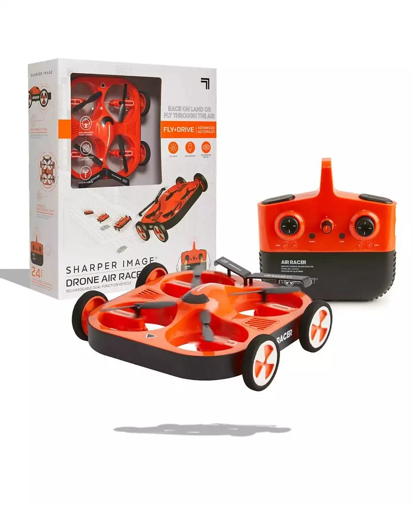 Sharper Image Toy RC Drone Air Racer Dual Function Vehicle Set, 7 Piece 1