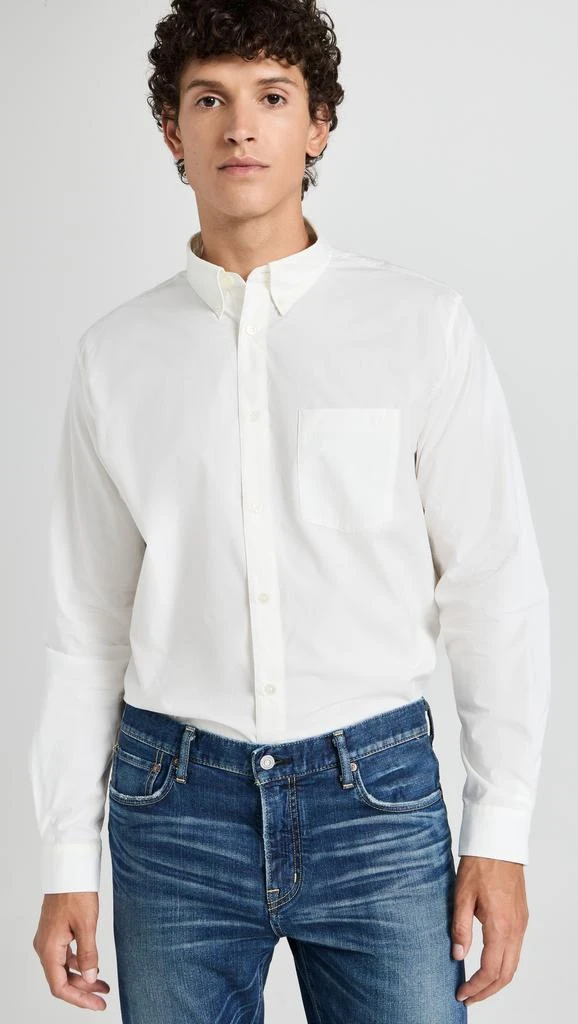 A.P.C. Edouard Poplin Button Down Shirt 6