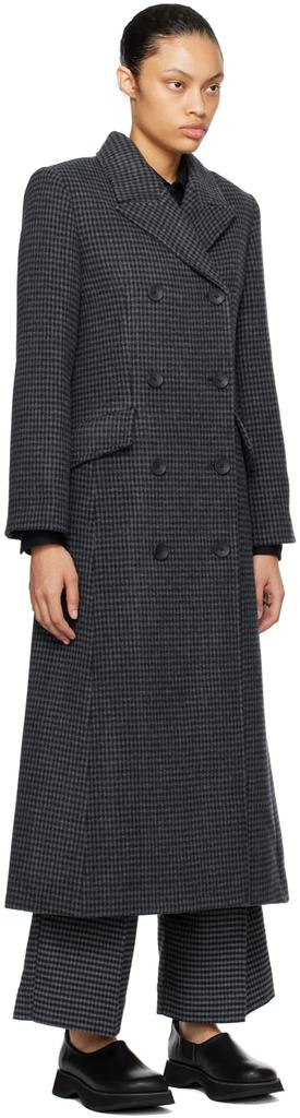 BY MALENE BIRGER Black & Gray Gardeniia Coat