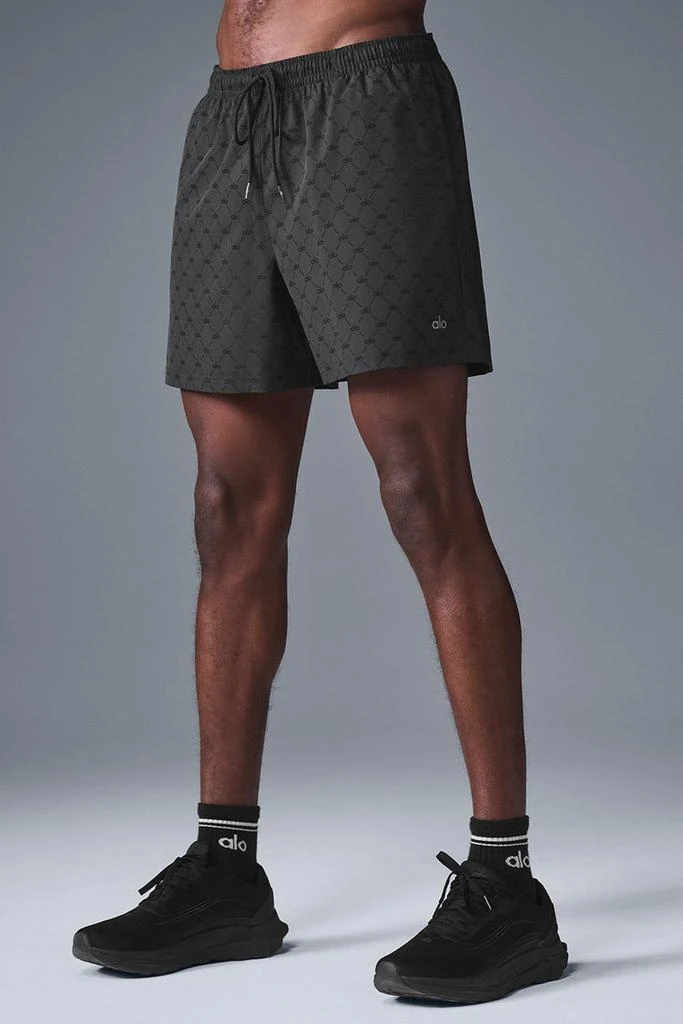 Alo 7'' Diamond Circuit Short - Anthracite/Black 4